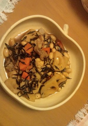 牛肉入り五目煮-レシピのメイン写真
