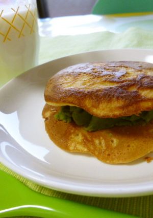 簡単おやつ☆抹茶あんのどら焼き☆-レシピのメイン写真
