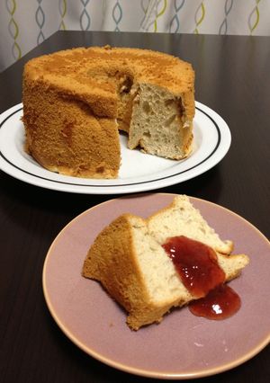 いちごの豆乳シフォンケーキ-レシピのメイン写真