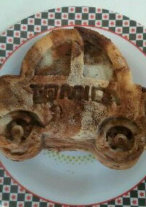 小麦・卵不使用！バナナチョコマーブルパン-レシピのメイン写真