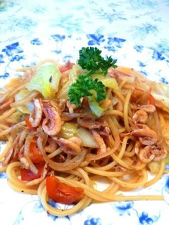桜エビの味噌パスタ-レシピのメイン写真