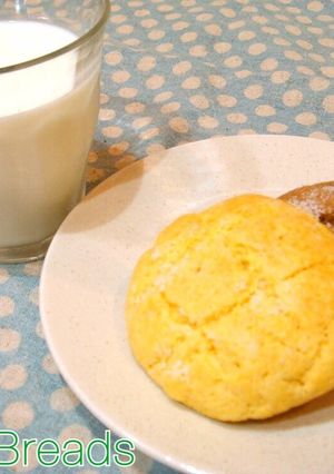 おやつに✩簡単さくさくメロンパン!!-レシピのメイン写真