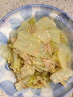 ☆簡単☆白菜とツナの炒め煮(行程写真有)-レシピのメイン写真