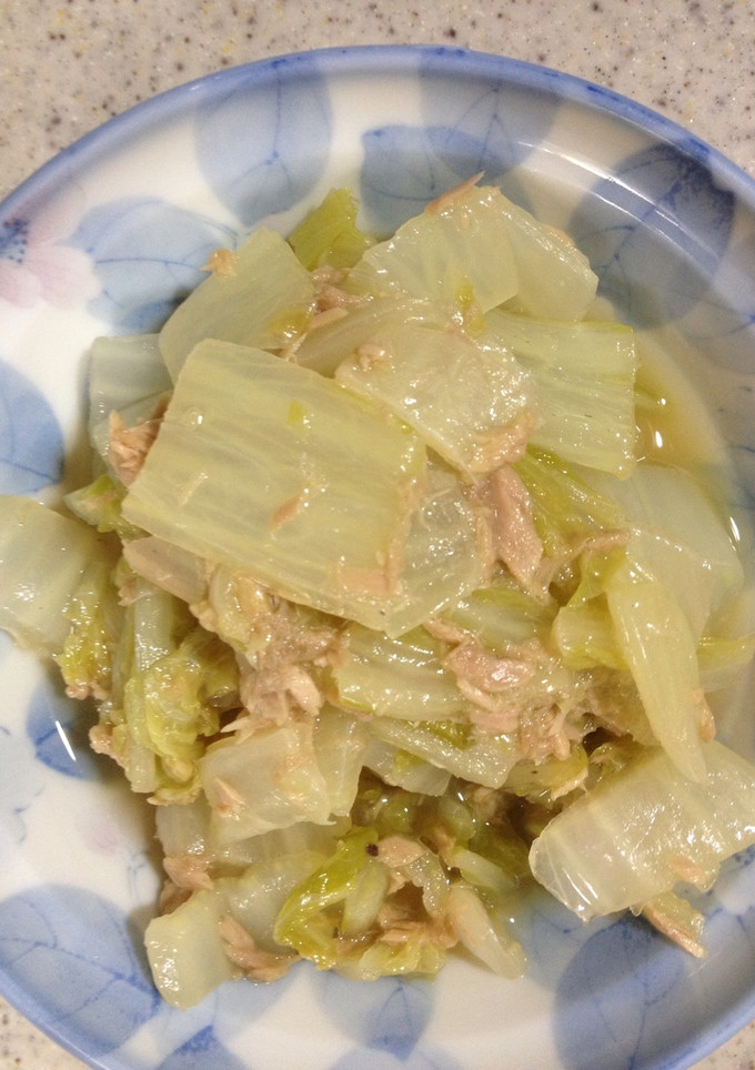 ☆簡単☆白菜とツナの炒め煮（行程写真有）-レシピのメイン写真