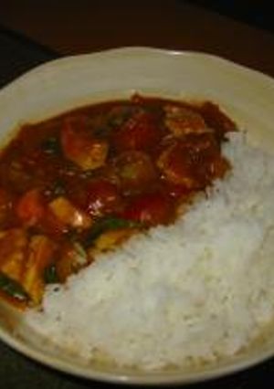 トマトとバジルのカレー-レシピのメイン写真