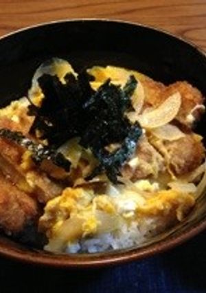 ぜったい勝つ丼！(カツ丼 (^^) )-レシピのメイン写真