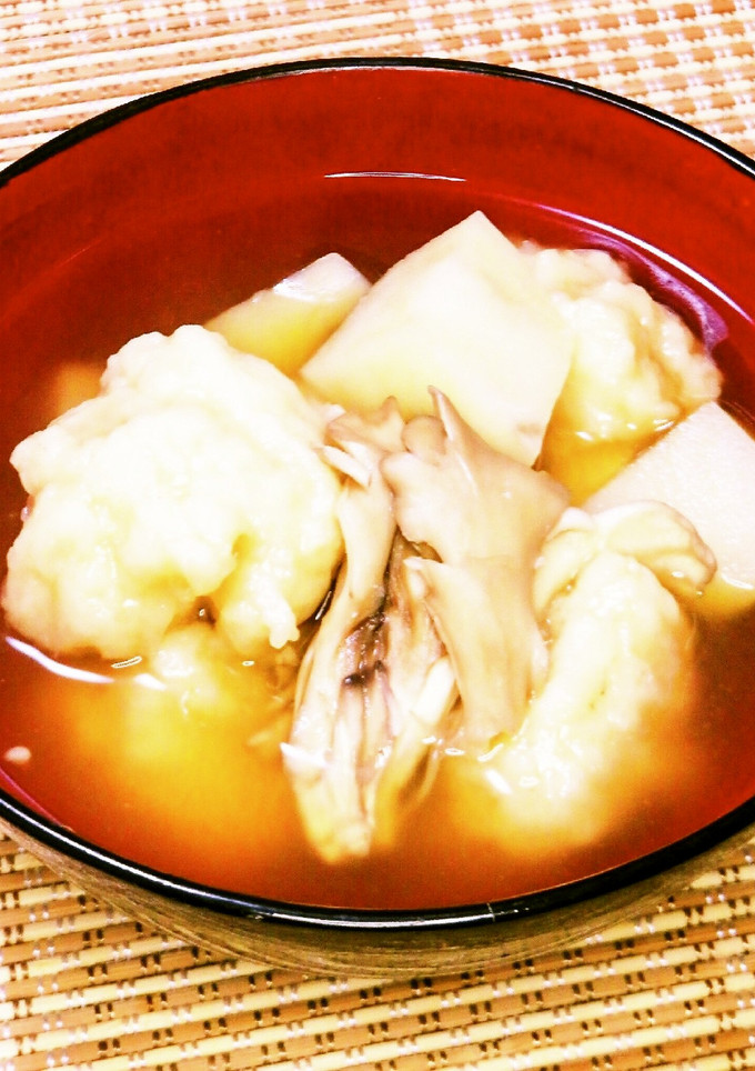 ☺簡単♪舞茸とじゃがいものすいとん☺-レシピのメイン写真
