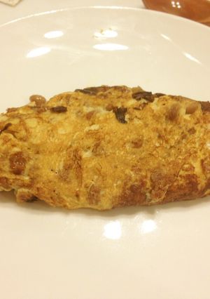 ふわふわ～の納豆オムレツ！-レシピのメイン写真