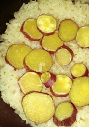 さつまいも醤油おこわ(新潟)-レシピのメイン写真