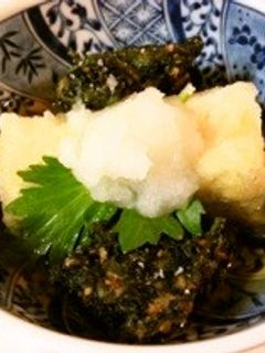 アオサのかき揚げ風♪-レシピのメイン写真