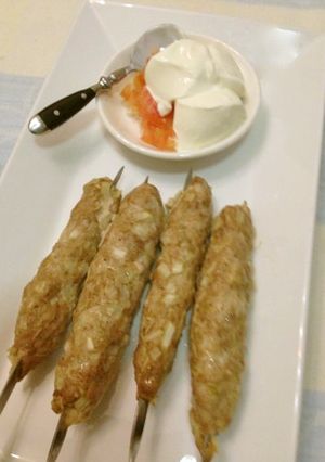 豚肉のコフタ(レバノンのシシカバブ)-レシピのメイン写真