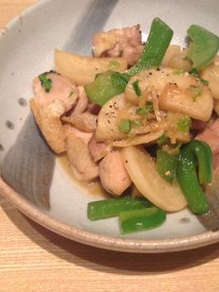 鶏肉と大根のバター炒め-レシピのメイン写真
