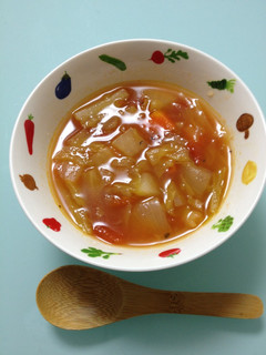 圧力鍋で☆ゴロゴロ野菜のトマトスープ-レシピのメイン写真