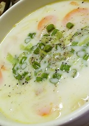 残り野菜で✿みそホットミルク♪-レシピのメイン写真
