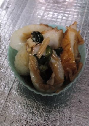 ちくわの大葉なめ茸和え-レシピのメイン写真