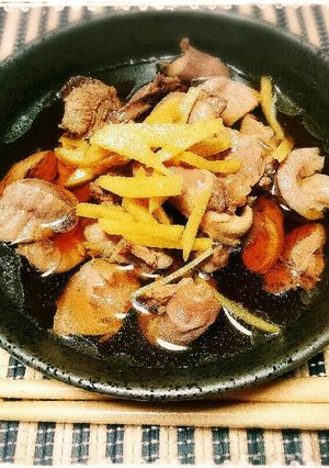 【作り置き】砂肝と生姜の甘辛煮♡-レシピのメイン写真