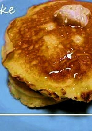 ヨーグルト入り*とろけるパンケーキ-レシピのメイン写真