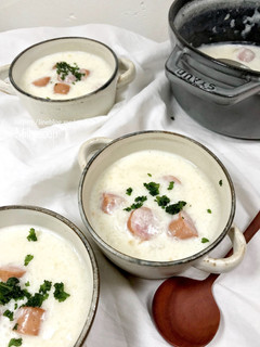 長芋のホットミルクスープ-レシピのメイン写真