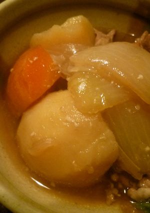 酒粕でほっこり生姜肉じゃが-レシピのメイン写真