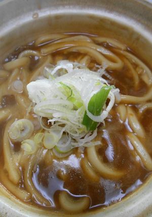 ずぼら?レトルトカレーで鍋カレーうどん-レシピのメイン写真