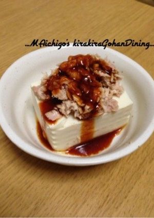 韓国風〜♪あったかツナ豆腐-レシピのメイン写真