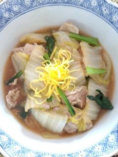 簡単!豚肉と白菜の蒸し煮-レシピのメイン写真