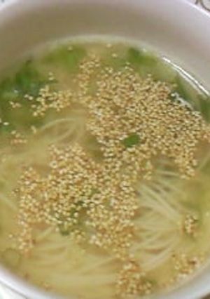レンジだけ！簡単そうめん-レシピのメイン写真