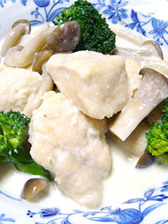 鶏肉のクリーム煮 ゆずこしょう味-レシピのメイン写真