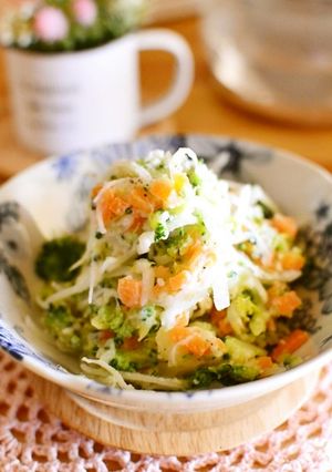 塩麹ドレッシングでポテトサラダ-レシピのメイン写真