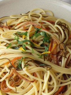 松前漬けリメイク パスタ他-レシピのメイン写真