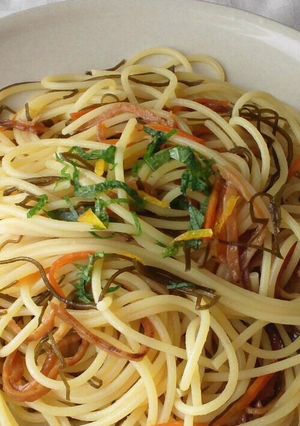 松前漬けリメイク　パスタ他-レシピのメイン写真