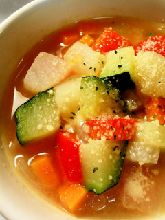 *ヘルシー*夏野菜の食べるスープ*-レシピのメイン写真