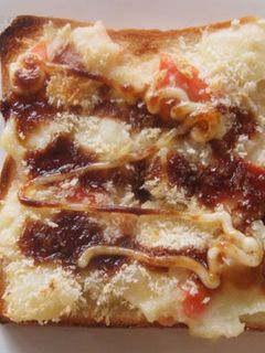 コロッケパンみたいなポテトサラダトースト-レシピのメイン写真