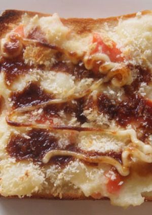 コロッケパンみたいなポテトサラダトースト-レシピのメイン写真