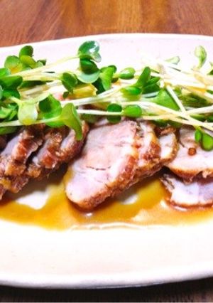 お花見炊飯器でフルーティな豚肉のコーラ煮-レシピのメイン写真
