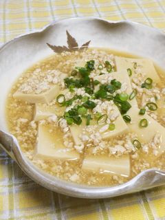 高野豆腐の鶏そぼろ煮-レシピのメイン写真