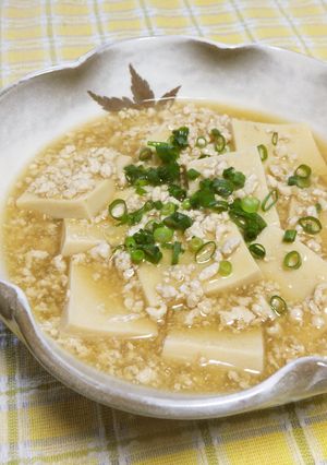 高野豆腐の鶏そぼろ煮-レシピのメイン写真