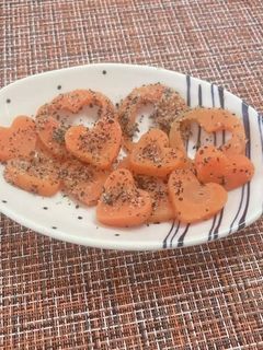 にんじん ごま しょうゆだけの和え物-レシピのメイン写真