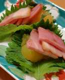 栗きんとん消費レシピ！豚栗きんのしそ包み