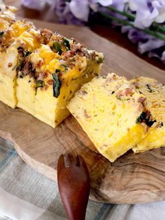 にんじんと豚ひき肉のケークサレ-レシピのメイン写真
