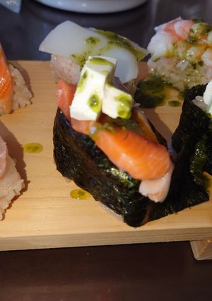 かんたん酢の赤シャリ寿司-レシピのメイン写真