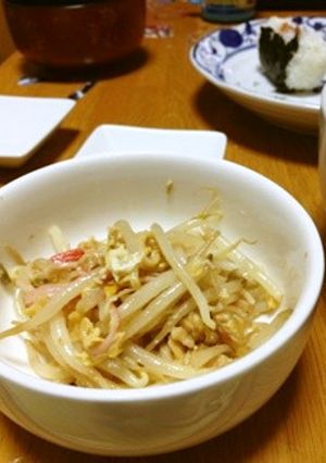 半端食材で★もやし炒め-レシピのメイン写真