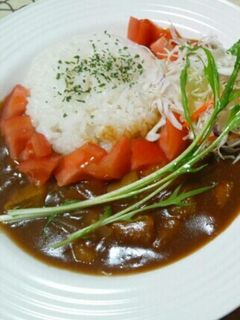 トマトカレーライス-レシピのメイン写真