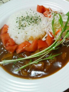 トマトカレーライス-レシピのメイン写真
