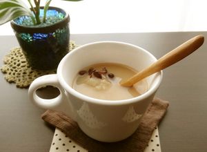 子供が大好き♡簡単ミルク紅茶おしるこ♡-レシピのメイン写真