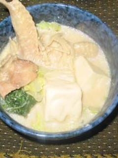 コラーゲンたっぷり豆乳鍋-レシピのメイン写真