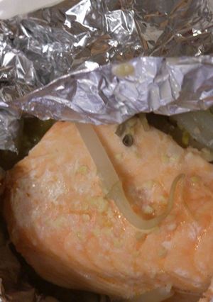 ほっくりおいしい鮭のホットミルクホイル焼-レシピのメイン写真