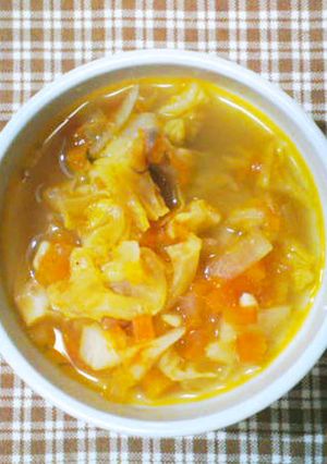 残り物で簡単♪トマト風味野菜スープ-レシピのメイン写真