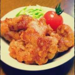 รูปของ マヨでカリッとジューシー♪簡単鶏の唐揚げ
