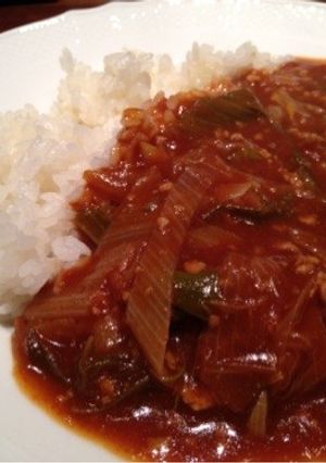 下仁田ネギでハヤシライス-レシピのメイン写真